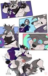 absurd_res accidental_hypnosis anthro anthro_on_anthro anthro_penetrated anthro_penetrating anthro_penetrating_anthro armor barbarian blue_eyes canid canine canis chest_tuft comic defeated defeated_hero duo erection fainted feet foot_fetish foot_sniffing handjob hi_res hypnosis hypnotic_eyes kyash-tyur larger_male larger_penetrated low_intelligence lying magic_user male male/male male_penetrated male_penetrating male_penetrating_male mammal masturbation mind_control mirror muscular muscular_male on_back pawpads paws pecs penetration penile rattykai ringed_eyes sex simple_background size_difference smaller_male sneaking sniffing stroking_penis submissive submissive_male teeth tongue tongue_out tricked tuft turnaround unconscious underbite warrior wizard_robe wolf zonked