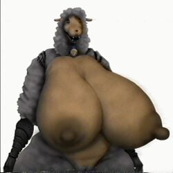 cyanu huge_breasts hyper sha_(the_walten_files) tagme the_walten_files