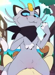 2026 3_claws 3_toes :3 alolan_form alolan_meowth anthro anthro_on_anthro anthro_penetrated anthro_penetrating anthro_penetrating_anthro anthro_pov black_claws black_ears black_eyes black_kerchief black_markings black_nose blue_sclera blue_sky bodily_fluids breasts claws clitoris clothed clothed/nude clothed_anthro clothed_female clothed_sex clothing cloud colored cowgirl_position cum cum_drip cum_from_vagina cum_in_vagina cum_inside detailed_background digital_media_(artwork) dipstick_tail dominant dominant_female dripping duo facial_markings fan_character fangs featureless_breasts feet feint_(meraence) felid feline female female_anthro female_on_top female_penetrated fertile_lands finger_claws fingerless_(marking) first_person_view from_front_position fur generation_1_pokemon generation_7_pokemon genital_fluids genitals gold_(metal) grey_body grey_fur grey_tail head_markings hi_res intraspecies kerchief kerchief_only leaf looking_at_viewer looking_down looking_down_at_viewer lying male male/female male_anthro male_on_bottom male_penetrating male_penetrating_female male_pov mammal markings meowth meraence mostly_nude mostly_nude_anthro multicolored_body multicolored_fur multicolored_tail neckerchief neckerchief_only neckwear nintendo noticeboard nude nude_anthro nude_male on_back on_bottom on_top outside paper penetration penile penile_penetration penis penis_in_vagina pink_clitoris pink_penis pink_vulva plant pokemon pokemon_(species) pokemon_mystery_dungeon regional_form_(pokemon) sea seaside semi-anthro sex sky small_breasts smile smiling_at_viewer smirk smirking_at_viewer snout spike_chunsoft tail tail_markings tan_body tan_fur tan_tail teeth toe_claws toes tree two_tone_tail vaginal vaginal_penetration vulva water white_body white_claws white_fur white_inner_ear white_markings white_tail_tip