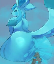 absurd_res ambiguous_gender anal archenarie big_butt butt eeveelution facesitting fart fart_fetish farting_in_mouth farting_on_another farting_on_face generation_4_pokemon glaceon hi_res kobold male male/ambiguous nintendo nude oral pokemon pokemon_(species) rimming scalie sex simple_background sitting sitting_on_another size_difference submissive submissive_male tongue zanite