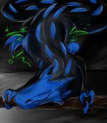 belly blue_lizard_(rain_world) feral hi_res lizard lizard_(rain_world) male organs rain_world reptile scalie solo stomach uysu videocult vore