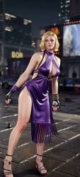 ai_generated kneeling nina_williams posing shorter_than_10_seconds tagme tekken tekken_8 twerking video