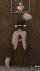 3d_(artwork) 9:16 absurd_res anatomically_correct animal_genitalia animal_vulva anthro anus bent_over border_collie butt canid canine canine_genitalia canine_vulva canis collie digital_media_(artwork) domestic_dog female free_use genitals herding_dog hi_res lilani lilani_(character) mammal mottled mottled_genitalia mottled_vulva pastoral_dog pink_vulva pisspaws presenting presenting_anus presenting_hindquarters presenting_vulva raised_tail rear_view restraints sheepdog solo tail tally_marks teats through_wall vulva