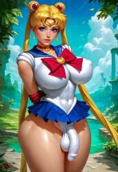 1futa ai_generated areolae balls big_areola big_balls big_breasts big_cock big_nipples big_penis big_testicles bishoujo_senshi_sailor_moon blonde_hair blue_eyes breasts clothed clothing cock dick dickgirl erect_nipple erect_nipples erect_penis erection futa_only futanari intersex light-skinned_futa light-skinned_futanari long_hair long_penis lustyaiart nipples penis sailor_moon scrotum solo solo_futa testicles uncensored usagi_tsukino veiny_penis voluptuous_futanari