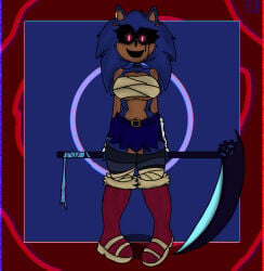 1girl curse_(sonic.exe) sonic.exe sonic.exe_(series) sonic_(series) sonic_the_hedgehog sonic_the_hedgehog_(series)