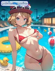 1girls 2026 afloat ai_assisted ai_generated anime ball beach beachball bikini boat boobs breasts bust dock hi_res high_quality high_resolution highres innertube island patreon patreon_username pier pokemon pokemon_(creature) pool pool_ladder red_bikini ripples rubber_duck serena_(pokemon) shore skypassion soaking_feet stable_diffusion swimming swimsuit tits wading wading_pool water watermark waves