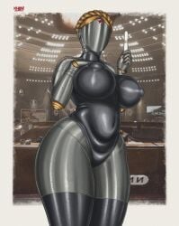 1girls android android_girl athletic athletic_female atomic_heart big_breasts big_thighs breasts bust busty cleavage curvaceous curvy curvy_figure digital_media_(artwork) eyes faceless faceless_character faceless_female female female_focus female_only fit fit_female flatillustratorkhan focus_entertainment game_character gynoid hips hourglass_figure howardk huge_ass huge_breasts humanoid khan! large_breasts legs mature mature_female metallic_body mundfish right_(atomic_heart) robot robot_girl robot_humanoid the_twins_(atomic_heart) thick thick_ass thick_hips thick_legs thick_thighs thighs top_heavy twins upper_body voluptuous waist wide_hips