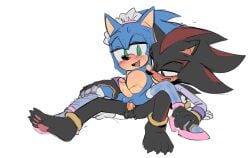 shadow the hedgehog from sonic (series) by pinklilim