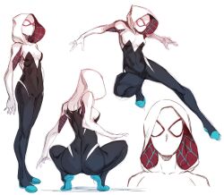 ghost-spider from marvel by m hisashi