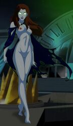 2d alien alien_girl alien_humanoid alien_look_like_human alien_only casual dc dc_comics eye_of_the_beholder female martian megan_morse miss_martian outerwear tagme white-skinned_female white_skin young_justice