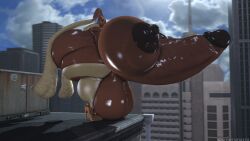 3d_(artwork) anthro ass balls big_balls big_breasts big_butt big_ears big_penis breasts clothing dickgirl digital_media_(artwork) footwear futa futa_only futanari generation_4_pokemon genitals glistening glistening_body glowing glowing_eyes gynomorph hi_res high_heels huge_balls huge_breasts huge_cock huge_thighs hyper hyper_ass hyper_balls hyper_breasts hyper_butt hyper_penis hyper_testicles intersex legwear lopunny nintendo ok_bruh penis pokemon pokemon_(species) public public_nudity solo source_filmmaker stockings thick_thighs thigh_highs warfare_machine