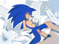 sonic the hedgehog from sonic (series) by blueseamoon