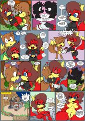 absurd_res anthro archie_comics auto-fiona automaton canid canine canis comic comic_page dialogue domestic_dog english_text female fiona_fox fox hi_res machine male mammal nipple_outline raianonzika robot sega sonic_(series) sonic_the_hedgehog_(archie) sonic_the_hedgehog_(comics) sonic_the_hedgehog_(series) tails text