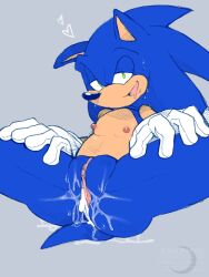 1cuntboy anthro blueseamoon cum cum_in_pussy cuntboy furry intersex male pussy solo sonic_the_hedgehog vagina