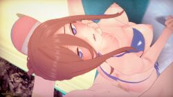 beach go-toubun_no_hanayome mastapov nakano_miku pov pov_eye_contact