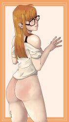 sakura futaba from persona by bargainbuns