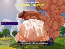 abs agent_jones biceps cum cum_on_penis cumflation excessive_cum fortnite game_ui gameplay_mechanics gay gay_sex hyper hyper_balls hyper_genitalia hyper_penis hyper_testicles inflation kindaporn male male_focus male_only muscle muscles muscular muscular_arms muscular_ass muscular_back muscular_legs muscular_male muscular_thighs nipples pecs the_foundation veins veiny_penis