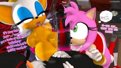 3d 3d_(artwork) 3d_model 4k absurd_res after_deepthroat after_fellatio after_oral after_sex amy_rose anthro bat big_breasts big_penis breasts clothed clothed/nude clothed_female_nude_male clother_feral clothing english_text eulipotyphlan exposed_torso fellatio female feral footwear genitals green_eyes group handwear hedgehog hi_res leviantan581re lipstick lipstick_mark lipstick_on_penis makeup male male/female mammal mobian mobian_(species) mobian_bat nude nude_male oral penile penis penis_on_face pink_lipstick rouge_the_bat sega sex shadow_the_hedgehog sonic_(series) sonic_adventure_2 sonic_the_hedgehog_(series) text trio