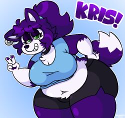 big_breasts breasts female furry kris_(krisispiss) krisispiss