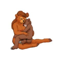 anthro asthexiancal bear cub disney ezalias female fur furry kit_cloudkicker male mammal nipples rebecca_cunningham straight tagme talespin