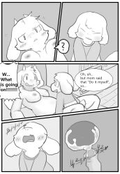 anthro asriel_dreemurr furry ganghandog goat hi_res incest toriel undertale undertale_(series)