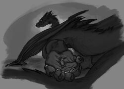 2boys ahastar anonymous_artist anthro between_feet cruelty dominant dominant_male duo feet foot_fetish humiliation j._r._r._tolkien larger_male male male/male male_only middle-earth_(tolkien) paws relaxing simple_background size_difference smaller_male smaug soles stepped_on stomped stuck_to_foot the_hobbit toe_rings