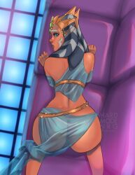 1girls ahsoka_tano ass bent_over doggy_style female female_only hardmodenrg slave slave_ahsoka solo star_wars the_clone_wars:_season_four togruta