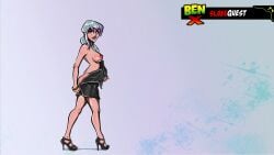 1girls ben_10 ben_10_omniverse ben_x_slave charmcaster female female_only high_heels newman_(artist) solo