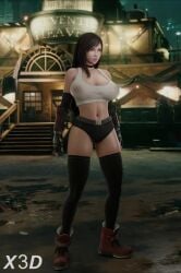 10_seconds 1girls 3d animated big_breasts black_hair bouncing_breasts breast_physics breasts cammy_stretch choker cleavage clothed female final_fantasy final_fantasy_vii final_fantasy_vii_remake huge_breasts jiggle large_breasts legwear long_hair meme nipples_visible_through_clothing no_sound see-through see-through_clothing shoes shorter_than_10_seconds solo square_enix standing stretching tagme tank_top thighhighs tifa_lockhart top_heavy transparent_clothing vertical_video video x3d