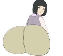 animated ass ass_focus ass_shake big_ass big_butt black_hair boruto:_naruto_next_generations hyuuga_hinata indigopencil milf naruto naruto_(series) naruto_shippuden short_hair twerk twerking twitter