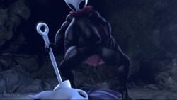 1boy 1girls 3d animated big_ass big_breasts big_butt big_penis bulge cum cum_in_pussy cum_inflation cum_inside cumflation female hollow_knight hornet_(hollow_knight) incest male male/female outerwear protagonist_(hollow_knight) rayhuma siblings sound tagme team_cherry thick_thighs vaginal video weapon