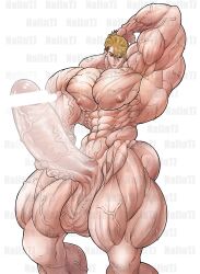abs balls biceps censored feminine_faced_male gay human hyper hyper_balls hyper_genitalia hyper_muscles hyper_penis hyper_testicles male male_focus male_only muscles muscular muscular_arms muscular_ass muscular_back muscular_legs muscular_male muscular_thighs nalintj nipples pecs penis testicles veins veiny_penis