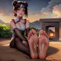 tenten from naruto by erosaga
