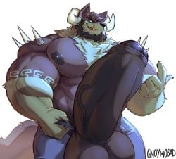 abs anthro bara barazoku beard big_balls big_butt big_hips big_muscles big_nipples big_pecs big_penis big_tail big_thighs black_claws black_nipples black_nose black_penis blue_eyes blue_fur busty canid_demon canine chest_hair claws clothing curved_horns dilf elaz fangs fat_cock finger_claws furry horns huge_balls huge_hips huge_muscles huge_pecs huge_penis hunk hyper hyper_balls hyper_penis inviting large_penis looking_at_viewer male male_only mammal manly massive_thighs muscles muscular muscular_male nipples pants ripped simple_background smirk smirking_at_viewer solo solo_male spikes tail tattoo tattoos taunting thick_thighs tight_clothing tight_pants unzipped_pants vein veiny_penis wide wide_hips yongdasom