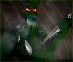 1futa 3d anthro autofellatio autopaizuri balls big_balls big_penis breasts completely_nude cum cum_in_mouth cum_in_own_mouth cum_inside cumterrorist five_nights_at_freddy's foxy_(fnaf) futa_only futanari huge_cock looking_pleasured masturbation nude nude_futanari penis slooty_(cumterrorist) solo source_request strahinium