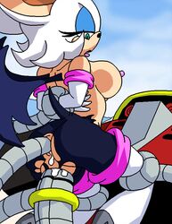 anal anal_sex anthro bat big_breasts breasts cum cum_in_ass cum_in_pussy cum_inside dboy double_penetration e-123_omega erect_nipples erection female machine male mechanical nipples penetration penis pussy robot rouge_the_bat sega sex sonic_(series) vaginal_penetration
