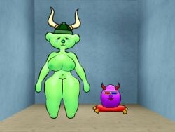 bear_(game) bear_girl big_breasts blush breasts furry green_body green_fur green_viking_(bear) i_need_special_guest_r34 kauan_alpha_(game) roblox roblox_game rockstar royal_egg_of_the_bearers sexyfur tagme thick_thighs viking viking_hat