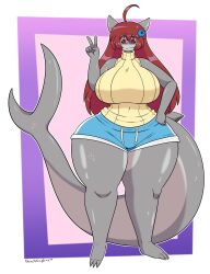 anthro big_breasts breasts clothed clothing female shinyillusionz solo standing tagme thick_thighs wide_hips