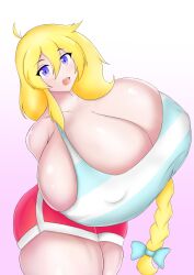 big_breasts breasts cassie_(theycallhimcake) female huge_breasts kitsunemobo