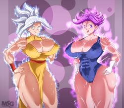 2girls artist_name athletic athletic_female big_ass big_breasts big_butt big_lips bimbo bimbo_lips black_hair breasts bubble_ass bubble_butt bulma_briefs busty chichi cleavage dat_ass dragon_ball dragon_ball_super dragon_ball_z eyebrows eyelashes eyes female female_only fighter fit fit_female gloves hair hips hourglass_figure legs light-skinned_female light_skin lips magnificentsexygals mastered_ultra_instinct mature mature_female milf muscular muscular_female no_pants purple_eyes purple_eyes_female purple_hair purple_hair_female royalty shounen_jump thick thick_legs thick_thighs thighs ultra_ego ultra_instinct voluptuous waist white_eyes white_gloves white_hair white_hair_female wide_hips wife