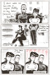 2boys blush comic diamond_is_unbreakable friends gay jojo's_bizarre_adventure josuke_higashikata male male_only miserdirt okuyasu_nijimura tagme yaoi