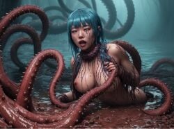 ai_generated borchonk photorealism stable_diffusion tentacle tentacle_rape tentacle_sex