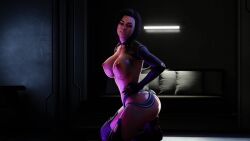 1girls 3d 3d_animation animal_dildo animated artist_name big_breasts bioware black_hair breasts curvaceous curvy curvy_figure dildo electronic_arts equine_dildo female female_only horse_dildo horsecock_dildo huge_breasts human light-skinned_female light_skin mass_effect mass_effect_2 masturbating masturbation miranda_lawson no_sound riding_dildo sex_toy shiny_skin short_video shorter_than_30_seconds side_view solo tactical_nudity th3gr8b3yond video