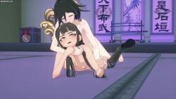 animated big_penis chabashira_tenko danganronpa danganronpa_v3 forced from_behind implied_rape koikatsu ouma_kokichi sex sex_from_behind straight straight_hair tagme twintails video