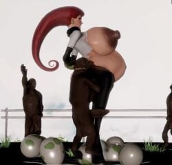 3d alternate_version_available animated big_belly brocobich egg egg_laying female hourglass_figure jessie_(pokemon) monkey mp4 no_sound pokemon pregnancy pregnant pregnant_belly pregnant_female tagme venus_body video