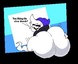 big_ass bubble_butt chuckforestlewd ghost huge_ass tagme thick_thighs wide_hips