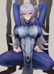 1girls 2020s 2023 armpits arms_behind_back arms_up big_breasts big_hips boots breasts caucasian_female cloth clothed clothed_female clothes clothing crouch crouched crouching crouching_female duel_monster eyelashes eyes eyes_open female female_focus female_only gloves grey_background hair hips human humanoid humanoid_genitalia kataku_musou konami large_breasts light_skin light_skinned_female long_hair looking_at_viewer magic magic_user magical_girl magician mammal mammal_humanoid monster monster_girl neck no_background no_dialogue no_panties no_text red_eyes robe robes silent_magician simple_background sit sitting sitting_down skin solo solo_focus suggestive suggestive_gesture suggestive_pose suggestive_posing tease teasing teasing_viewer textless thick_thighs thighs voluptuous voluptuous_female white_body white_hair white_skin wide_hips yu-gi-oh! yu-gi-oh!_duel_monsters