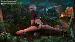 ciri from the witcher (series) by tomoganim