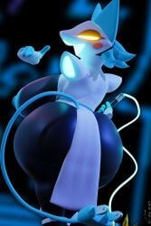 1girls 2023 2023s 2:3 3d 3d_(artwork) 4_fingers anthro ass big_ass big_breasts big_butt biped blue_hair blush blush_stickers breasts butt butt_pose clothed clothing cord_tail darkner dat_ass dat_butt deltarune digital_media_(artwork) felid feline felis female fingers floating_hands furry furry_female geodat64 hair half-closed_eyes hi_res huge_ass huge_breasts huge_butt looking_back machine mammal narrowed_eyes open_mouth raised_finger rear_view robot robot_girl simple_background smile solo solo_female solo_focus tail tasque_manager_(cryptiacurves) tasque_manager_(deltarune) thick thick_ass thick_butt thick_thighs thighs undertale_(series) wide_hips yellow_eyes