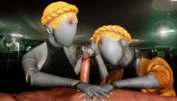 atomic_heart left_(atomic_heart) penis ratounador right_(atomic_heart) the_twins_(atomic_heart) xnalara